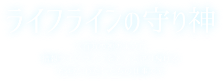 ライフラインの守り神 - 八百万の神のように、情報ライフラインをそっと守り続ける、それが私たちの仕事です。